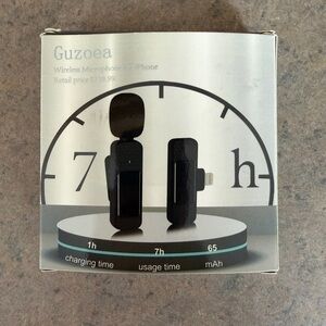 Guzoea Wireless Microphone for iPhone 14 & under